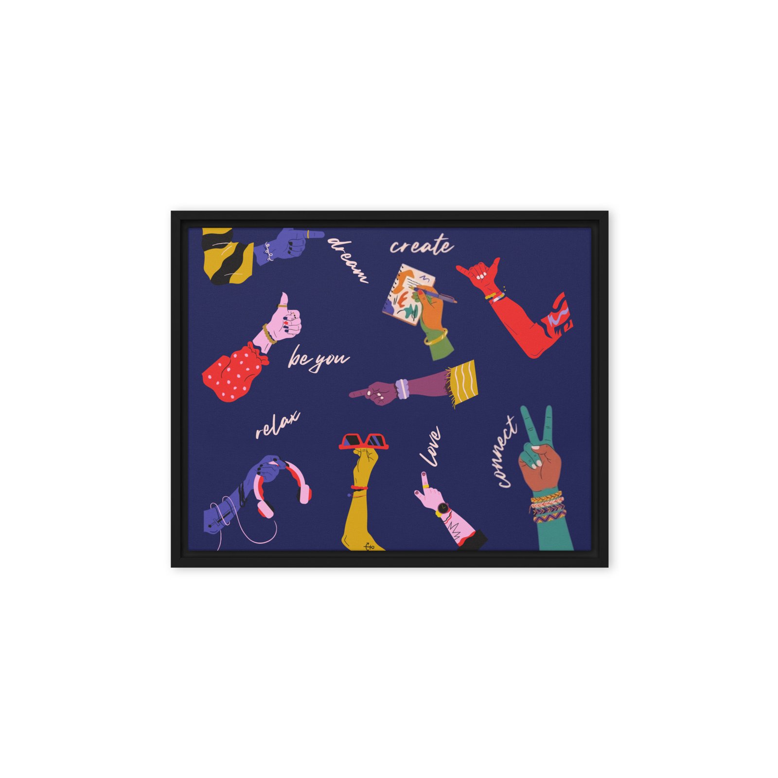 Fun Hand Wall Art