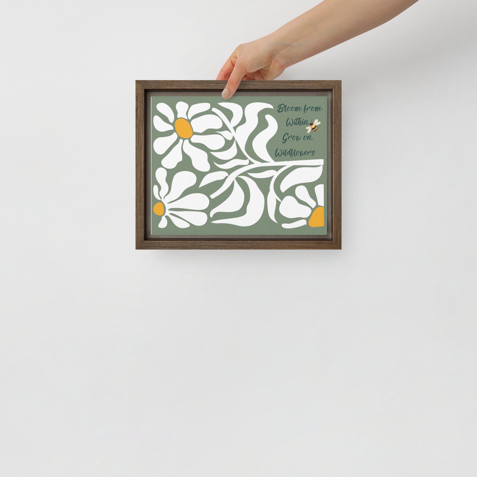 Floral Bible Verse - Wall Art - Image 2
