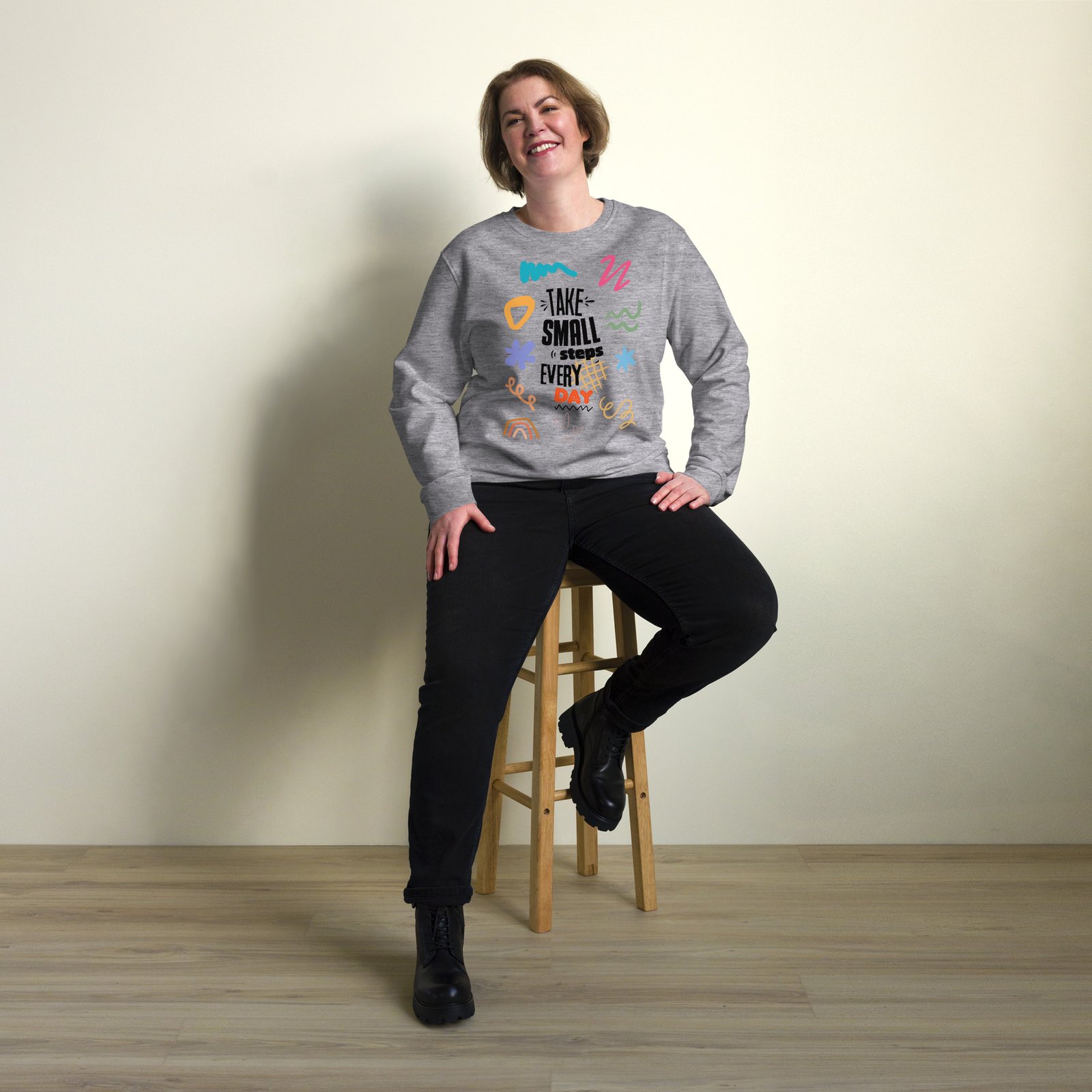 Take Small Steps Sweatshirt - Image 2